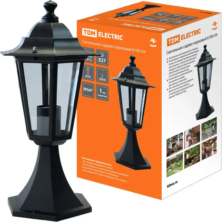 Садово-парковый светильник TDM ELECTRIC 6100-04 SQ0330-0009