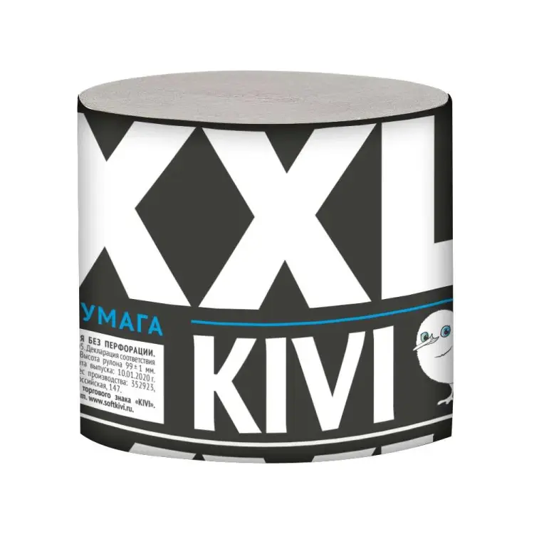 Бумага туалетная KIVI 4612754820085 00-00000145 Бумага туалетная KIVI 4612754820085 00-00000145