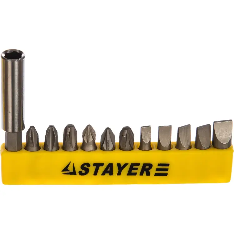Набор бит STAYER MASTER 2609-H12_z01 Набор бит STAYER MASTER 2609-H12_z01