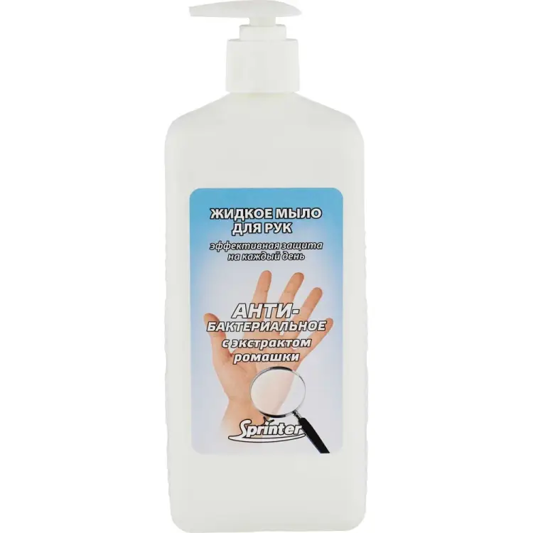 Антибактериальное жидкое мыло ООО "БАЗОВАЯ ДЕЗИНФЕКЦИЯ" Спринтер М634
