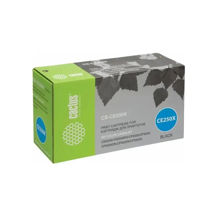 Лазерный картридж для hp clj cp3525/cm3530 Cactus ce250x 807207