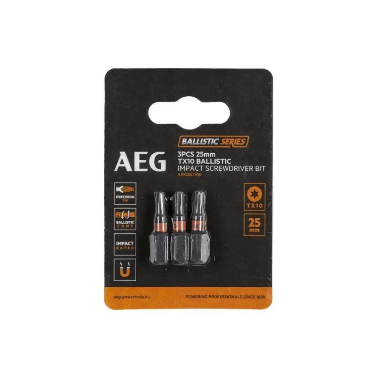 Ударные биты AEG AAK253TX10 4932479173 Ударные биты AEG AAK253TX10 4932479173