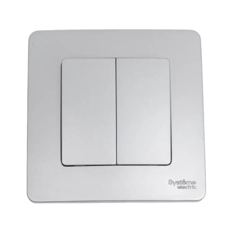 Двухклавишный переключатель Systeme Electric Blanca BLNVS106603