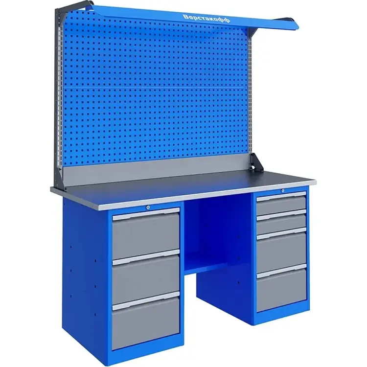 Слесарный верстак Верстакофф TNC 161.34.1-2f 125163