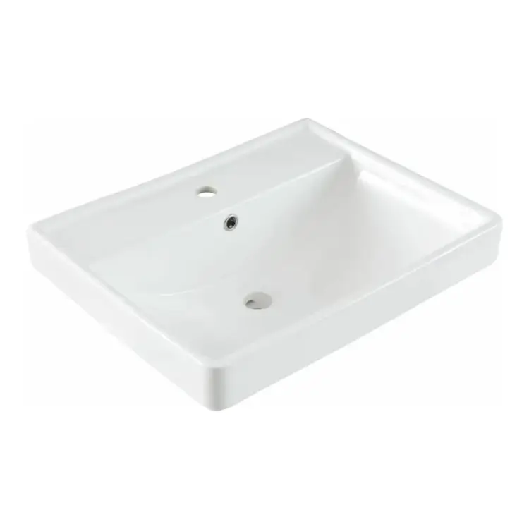 Накладная керамическая раковина Aquanet Ирис 301803