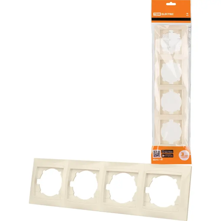 Четырехпостовая горизонтальная рамка TDM ELECTRIC Лама SQ1815-0132