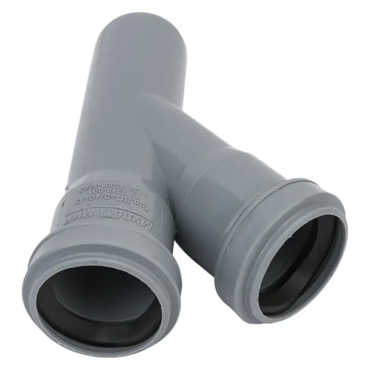 Канализационный тройник АТЛАС ПЛАСТ SPCT45040040