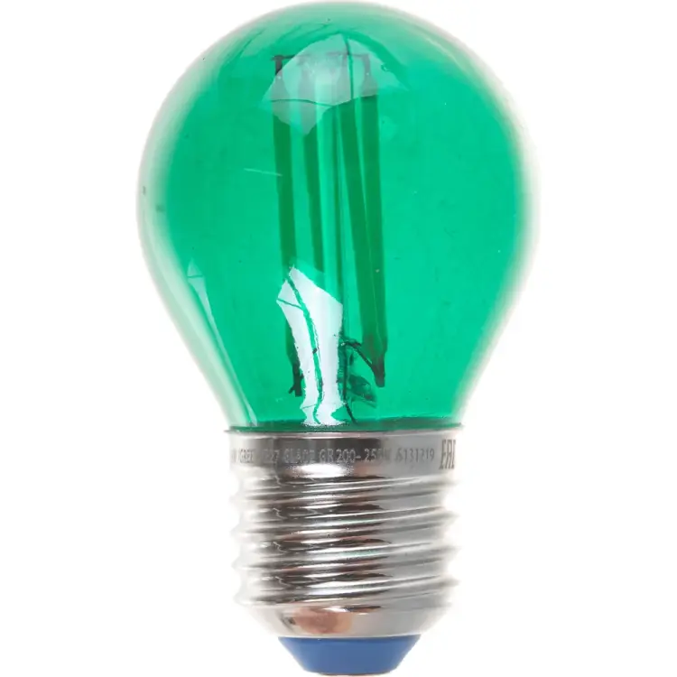 Светодиодная лампа Uniel LED-G45-5W/GREEN/E27 GLA02GR UL-00002988 Светодиодная лампа Uniel LED-G45-5W/GREEN/E27 GLA02GR UL-00002988