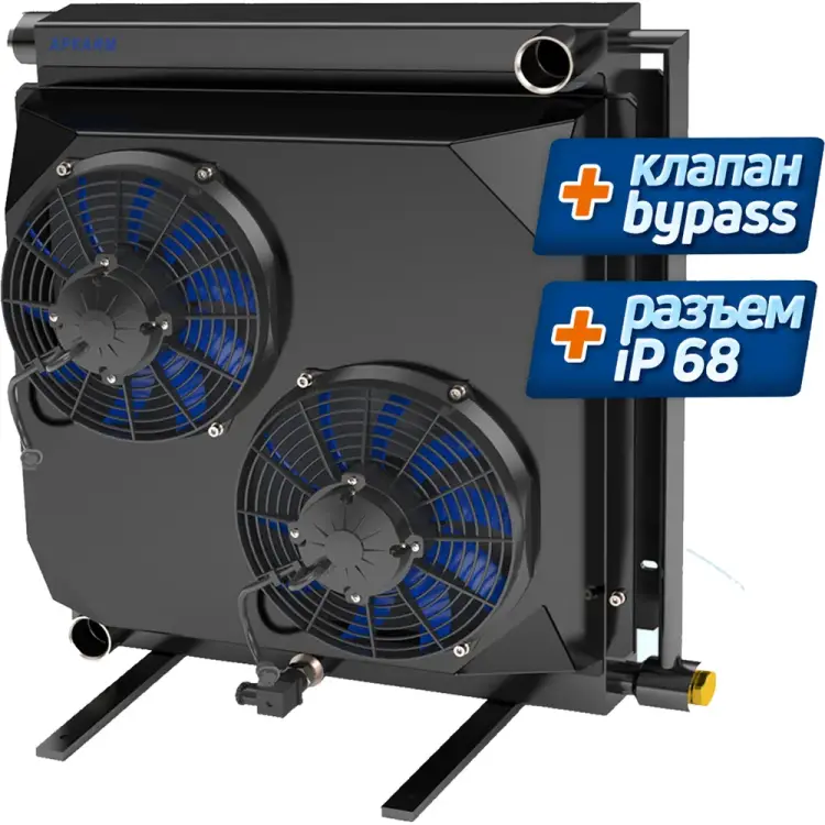 Гидравлический маслоохладитель АРКАИМ MO5K.24V.G114.250.40