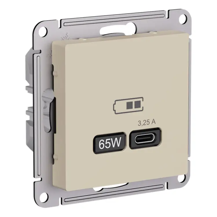 Песочный розетка usb Systeme Electric ATN001227