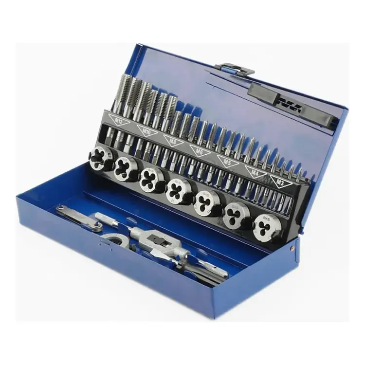 Набор ручных метчиков и плашек GSR S504AS70