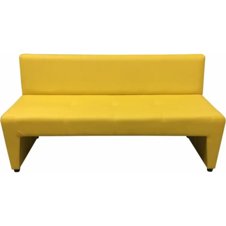 Трехместный диван Мягкий Офис желтый РТ301ЖЛТ