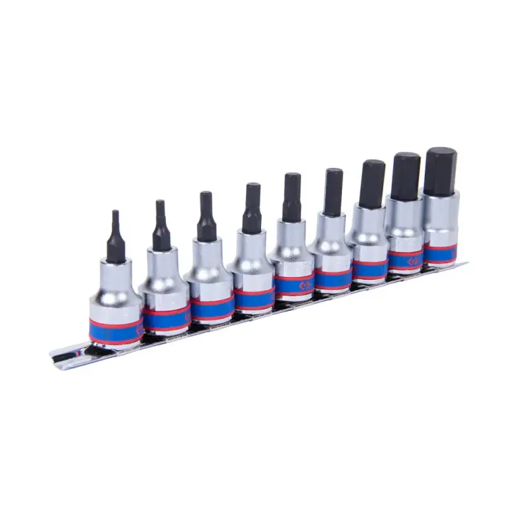 Набор торцевых насадок KING TONY 4110PR10