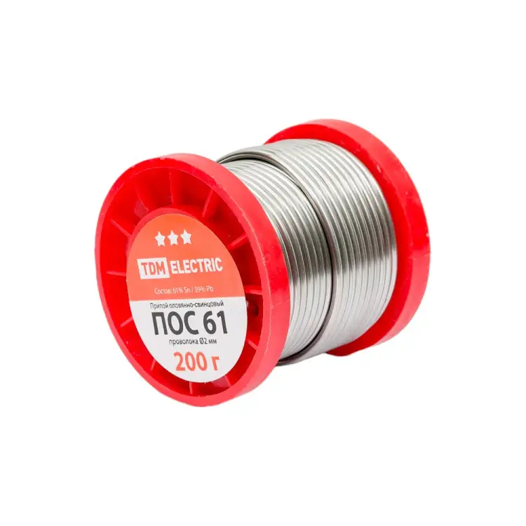 Припой TDM ELECTRIC ПОС 61 серия Алмаз SQ1025-0317 Припой TDM ELECTRIC ПОС 61 серия Алмаз SQ1025-0317