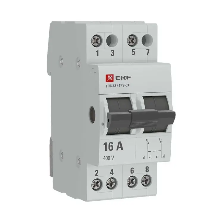 Трехпозиционный переключатель EKF ТПС-63 PROxima TPS216