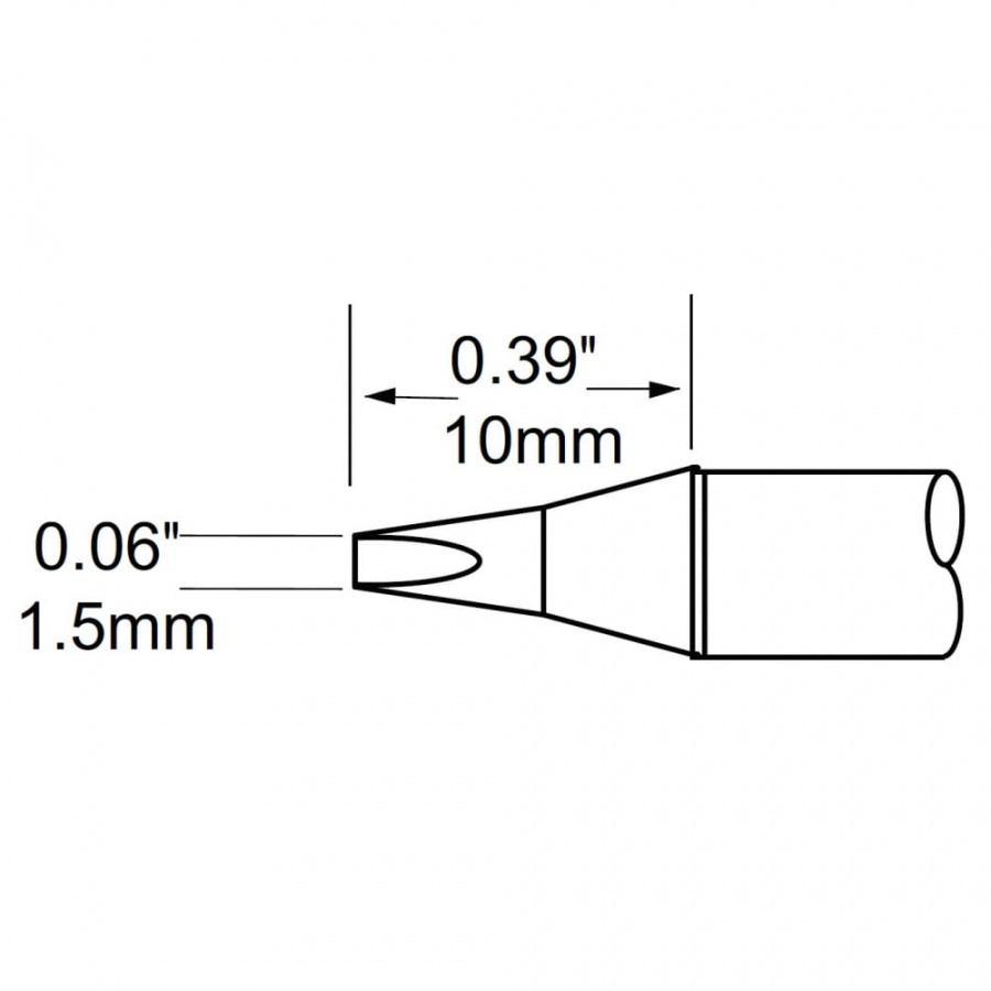 Картридж-наконечник для MFR-H1 METCAL STP-CH15