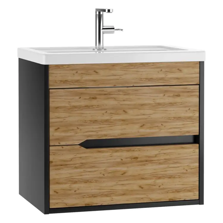 Подвесная тумба под умывальник Домино Maria 60 Karat В2 DK3203T Подвесная тумба под умывальник Домино Maria 60 Karat В2 DK3203T