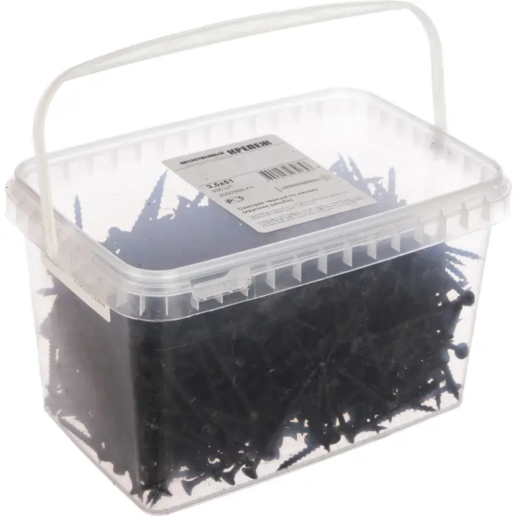 Оксидированный саморез качественный крепеж 3,5х51 (930 шт.) 2000369