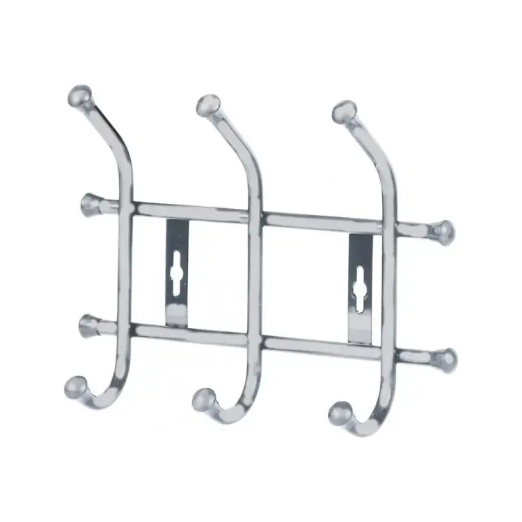 Настенная вешалка Nika НИКА ВНТ3 ВНТ3/МС матовый серый