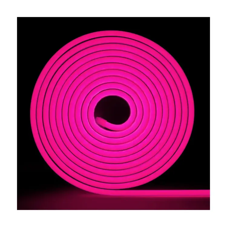 Неоновая светодиодная лента MAKSILED ML-NF-24V-0612-Pink
