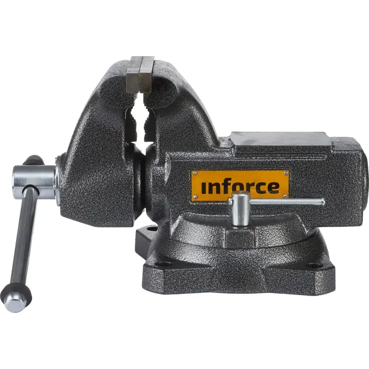 Поворотные слесарные тиски Inforce 05-23-10