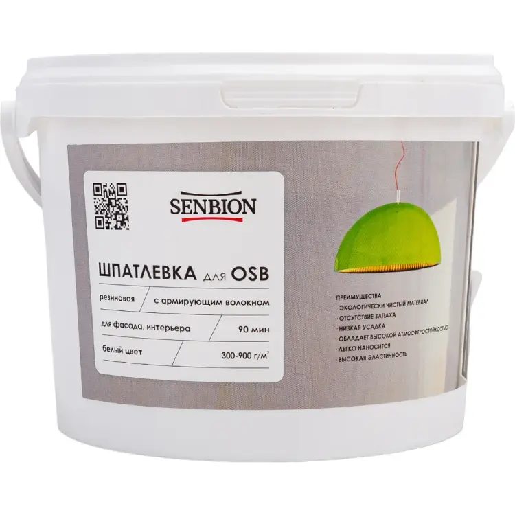 Резиновая шпатлевка для OSB SENBION S-Шп-15225/3 Резиновая шпатлевка для OSB SENBION S-Шп-15225/3