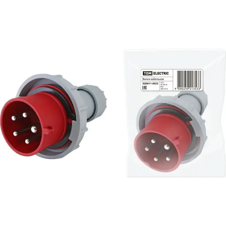 Кабельная вилка TDM ELECTRIC SQ0611-0022