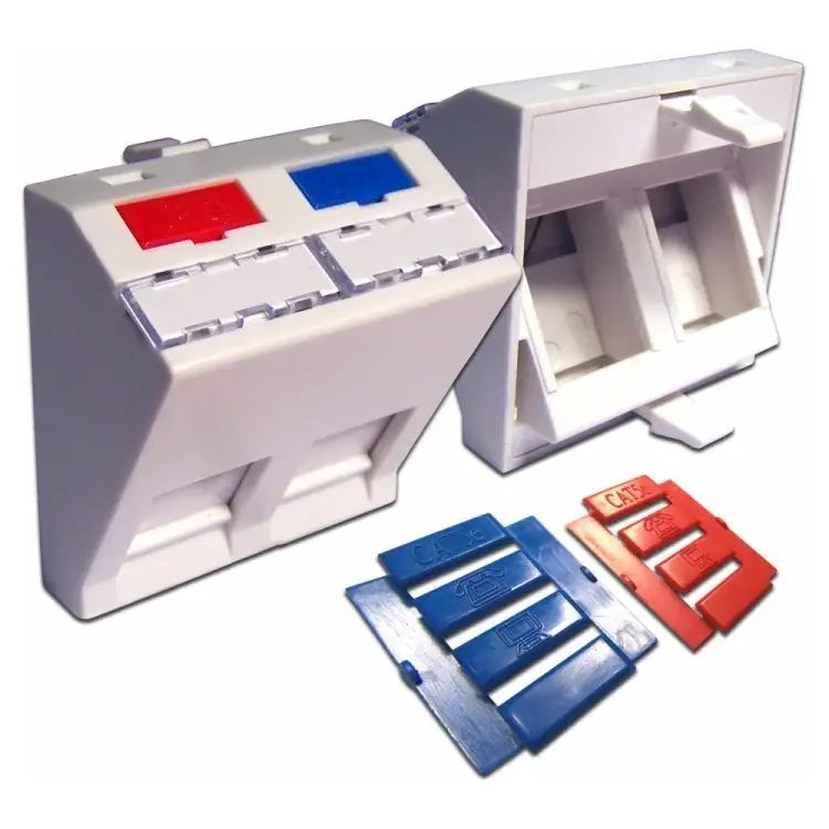 Угловая вставка LANMASTER LAN-SIP-24A-WH