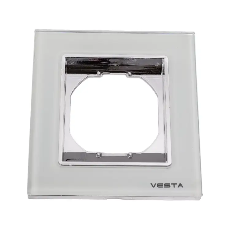 1-местная рамка Vesta Electric Exclusive White FRM050101BEL
