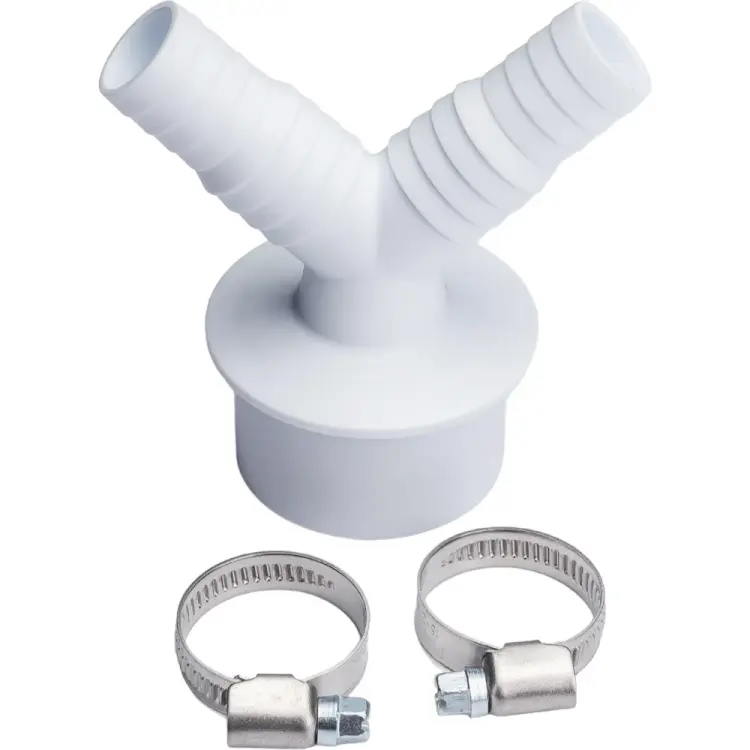 Набор переходник для подключения сливного шланга стиральной или посудомоечной машины Супримпласт 4WG_50V_1625_2