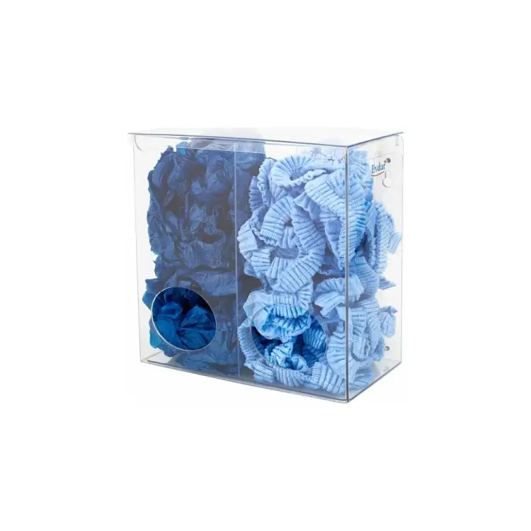 Двухсекционный диспенсер для одноразовых СИЗ Evdar D2020 Двухсекционный диспенсер для одноразовых СИЗ Evdar D2020