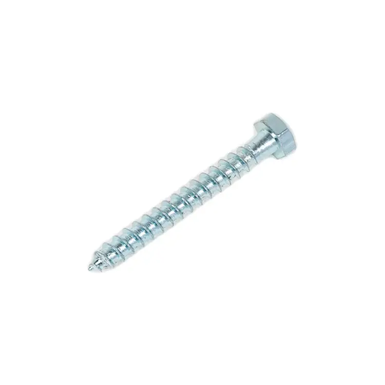 Шестигранный оцинкованный шуруп STARFIX 6x50 мм, DIN571, 10 шт. SMZ1-59721-10