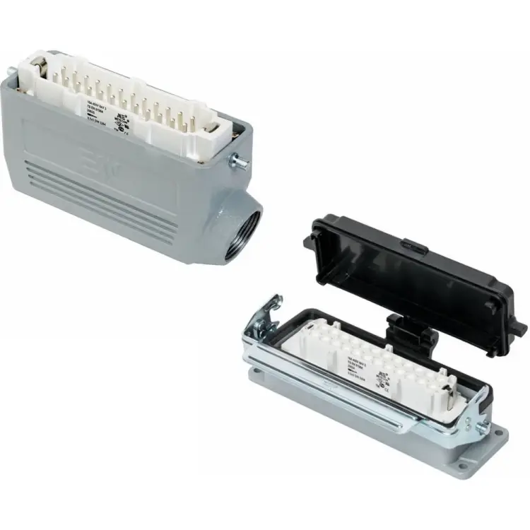 Прямоугольный промышленный разъем Mete Enerji H24E-AM-CCF 685639K Прямоугольный промышленный разъем Mete Enerji H24E-AM-CCF 685639K
