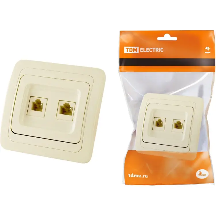 Розетка TDM ELECTRIC Валдай SQ1804-0115