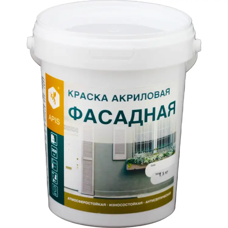 Фасадная акриловая краска APIS 4665296515162