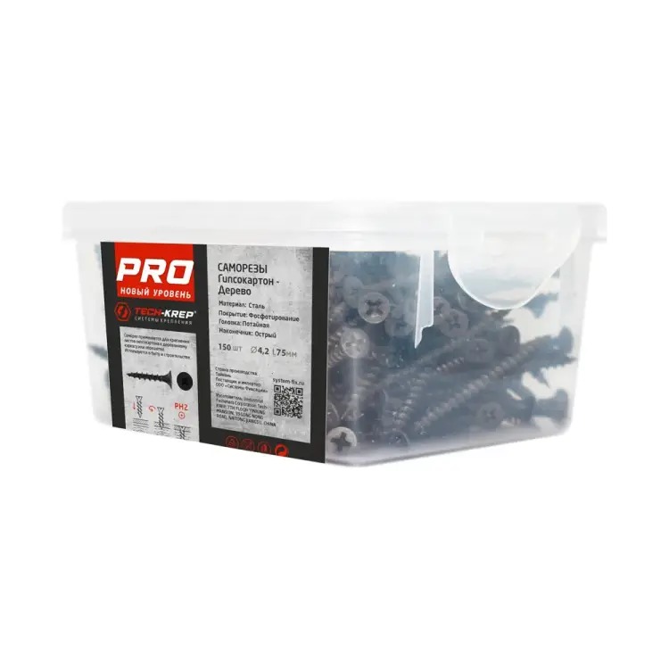 Саморезы СГД Tech-Krep PRO 4,2х75 (150 шт.) 146453