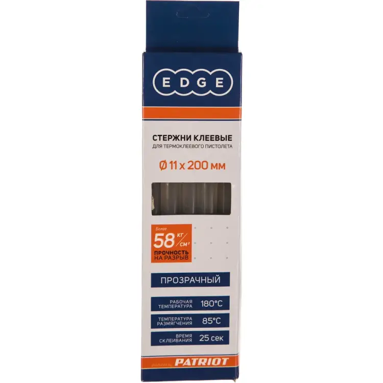 Клеевые стержни EDGE by PATRIOT 816001021 Клеевые стержни EDGE by PATRIOT 816001021