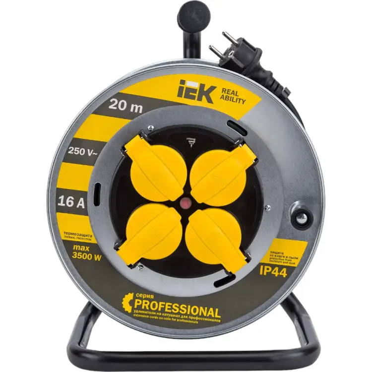 Металлическая катушка IEK Professional УК20 WKP16-16-04-20-44 Металлическая катушка IEK Professional УК20 WKP16-16-04-20-44
