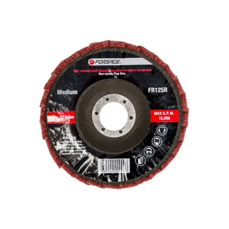 Зачистной абразивный лепестковый круг Forsage Medium F-FR125R 49118
