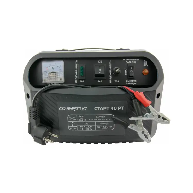 Зарядное устройство Энергия СТАРТ 40 РТ Е1701-0009 Зарядное устройство Энергия СТАРТ 40 РТ Е1701-0009