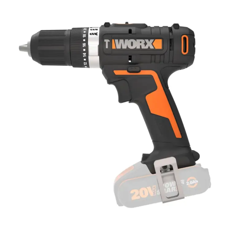 Ударная аккумуляторная дрель-шуруповерт WORX WX370.9