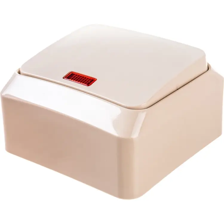 Одноклавишный выключатель Systeme Electric Этюд BA10-005K