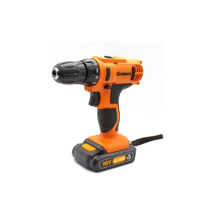 Аккумуляторная дрель Gramex HCD-18-2L 4194 Аккумуляторная дрель Gramex HCD-18-2L 4194