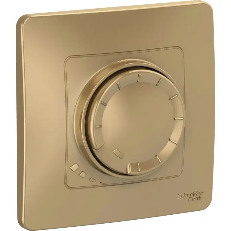 Универсальный поворотно-нажимной механизм светорегулятор Systeme Electric Blanca BLNSS040014