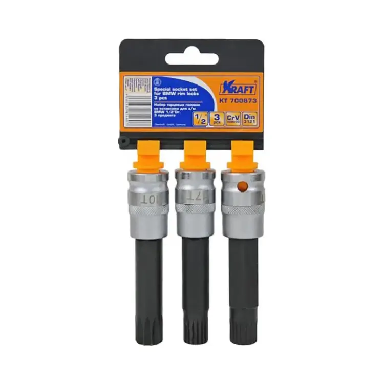 Набор насадок для а/м BMW KRAFT 700873 Набор насадок для а/м BMW KRAFT 700873