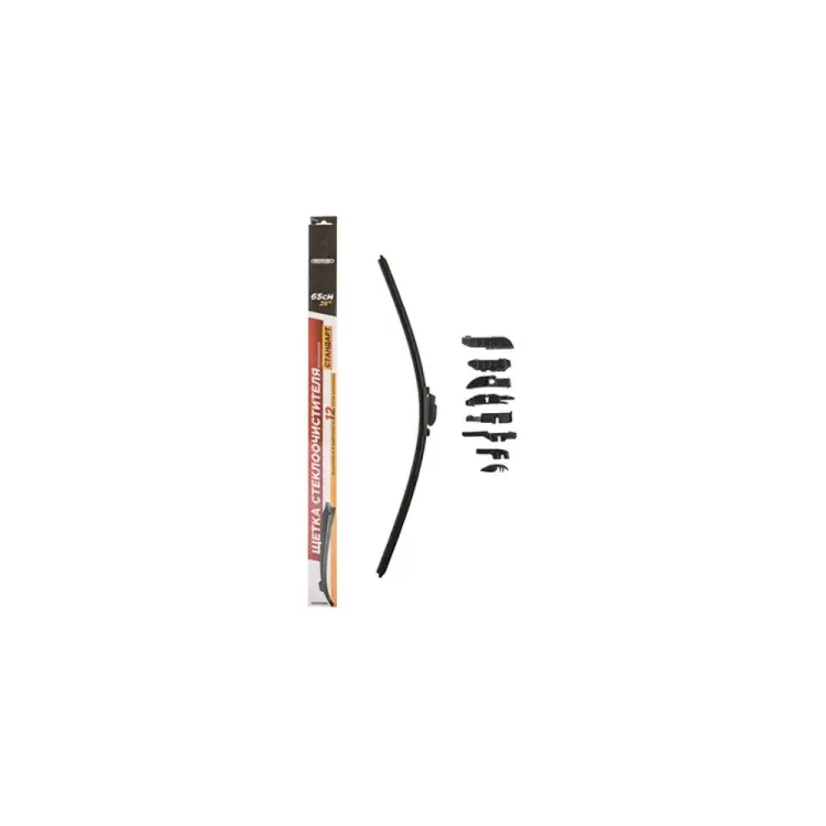 Бескаркасная щетка стеклоочистителя SKYWAY S02701069