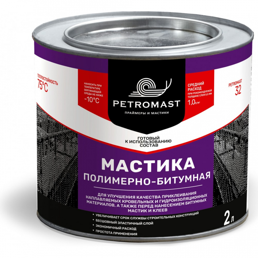 Битумно-полимерная мастика PETROMAST 24609