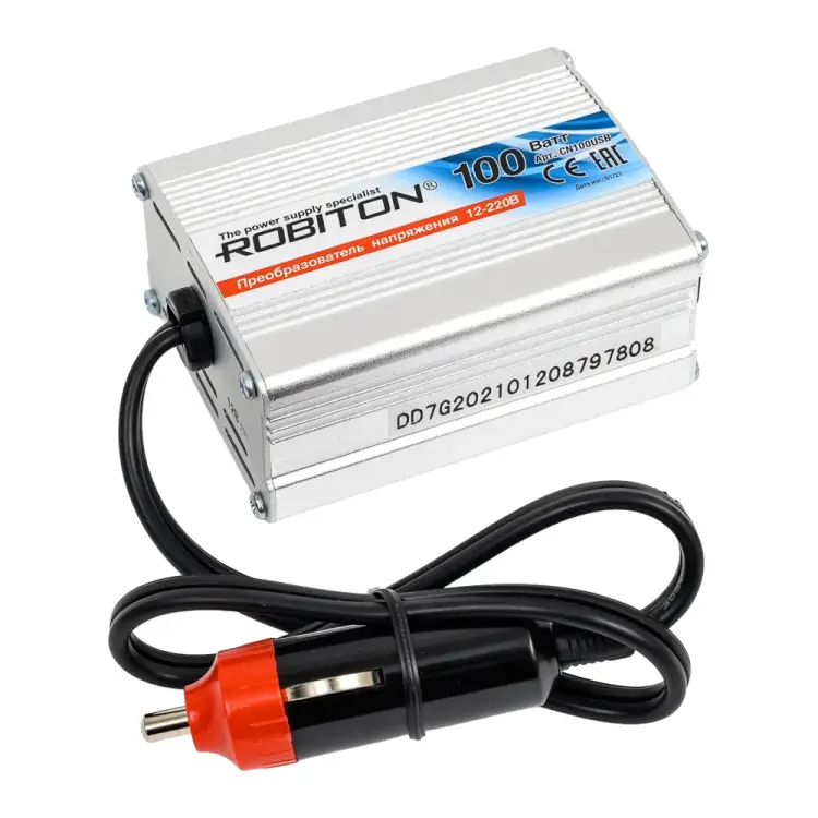 Инвертор Robiton CN100USB 15833