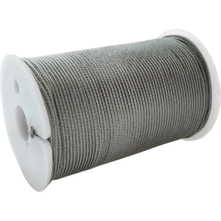Шнур полиамидный SOLARIS S6301gray-metall Шнур полиамидный SOLARIS S6301gray-metall