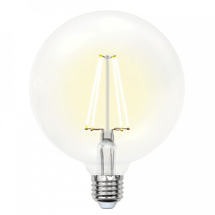 Светодиодная лампа Uniel LED-G125-10W/NW/E27/CL PLS02WH
